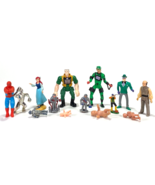 Lot of 14 Vintage Mixed Toy-Star Wars Lobat Disney Mermaid Riddler Spide... - $440.66 MXN