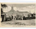 Anglican Church Postcard Montserrat British West Indies 1930&#39;s - $17.82