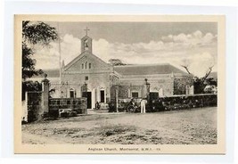 Anglican Church Postcard Montserrat British West Indies 1930&#39;s - £14.01 GBP