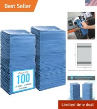 Commercial Grade Blue Shop Towels 14&quot;x12&quot;, 100 Pack for Tough Cleaning - €52,55 EUR