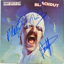 Scorpions Signed Album X3 - Blackout - Rudolf Schenker, Klaus Meine, Matthias Ja - £254.40 GBP