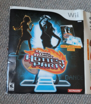 Wii Dance Dance Revolution Hottest Party Game And Controller Nintendo 2007 Fun - £39.31 GBP
