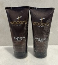 2 Woody&#39;s Shave Relief Balm Smoothing Post Shave Balm 6 oz - $402.66 MXN