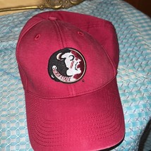 Men's Top of the World Garnet Florida State Seminoles Primary Logo Staple Hat - $11.76
