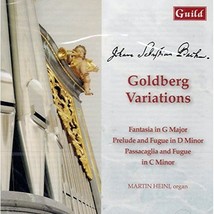 J S Bach: Goldberg Variations &amp; other organ works  - £10.81 GBP