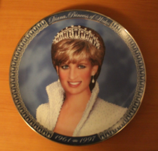 Diana Princess of Wales A Tribute To A Princess Plate Collectible  - $21.43