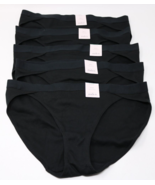 Auden Cotton Blend Bikini Panties Underwear Size S Small 4-6 Black Lot o... - $19.79