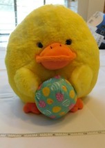 Hug &amp; Luv Stuffed Duck Ducky 9&quot; Stuffed Animal Plush Doll Plushie Pre-owned - £10.07 GBP