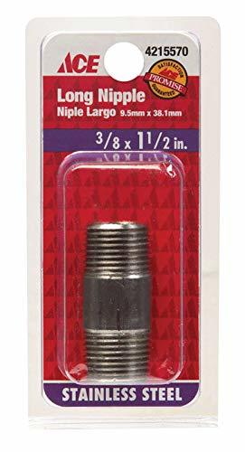 Smith Cooper Nipple SS 3/8 X 1.5 - $17.65