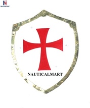 NauticalMart Knights Templar shield Medieval Armor Reenactment Weapon - $199.00