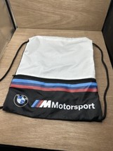 BMW M Motorsport Sports Bag Drawsting w/ Zipper Pocket - $19.80
