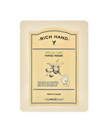 THE FACE SHOP Rich Hand V Special Care Hand Mask - 1pack (2pcs) - $3.96