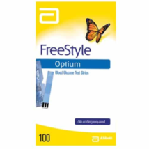 FreeStyle Optium Blood Glucose Test Strips 100pk - £90.41 GBP