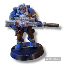 Warhammer 40,000 40k, Space Marine, Sniper Scout, Painted With Base, OOP - £9.94 GBP