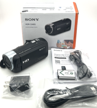 Sony Handycam CX405 Camcorder SteadyShot Full HD CMOS Tested Mint IOB - £319.37 GBP