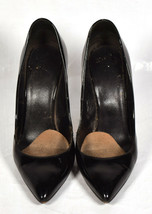 Yves Saint Lauren YSL Womens Black Patent Leather High Heel 36.5 - $147.51