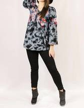 Tie Dye Embroidery Top - £39.22 GBP