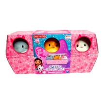 2022 DreamWorks Gabby’s Dollhouse Hamster Kitties 3-Pack Soft Plush Toy - NEW - £23.18 GBP