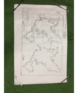 vintage 1964 Aquatic Veg map Lake Island Lake Minnesota Superior Natl Fo... - €77,61 EUR