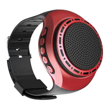  Wrist Watch Bluetooth Speaker with FM Radio Portable Outdoor Sports Running  - £19.74 GBP