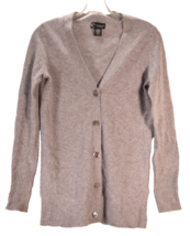 C by Bloomingdale&#39;s Cashmere Womens Cardigan Gray XS - £59.48 GBP