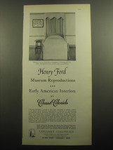 1960 Cohasset Colonials Furniture Ad - Henry Ford Museum Reproductions - £11.98 GBP