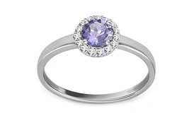 Natural Tanzanite 925 Sterling Silver Ruby Gemstone Ring, Best Christmas ring - £82.55 GBP