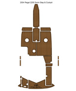 2004 Regal 2200 Swim Platform Cockpit Pad Boat EVA Foam Teak Deck Floor Mat - $1,299.32 CAD