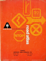 Rand McNally Road Atlas (1969) - Allied Van Lines - Pre-owned  - £26.89 GBP