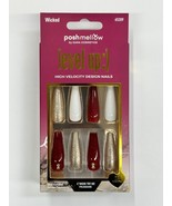 POSHMELLOW BY KANA COSMETICS LEVEL UP 24 NAILS W/ GLUE INCLUDED #65209 W... - $112.89 MXN