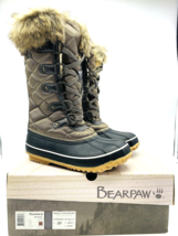 BEARPAW Women&#39;s McKinley Insulated Tall Boots Brown , US 7M - £63.30 GBP