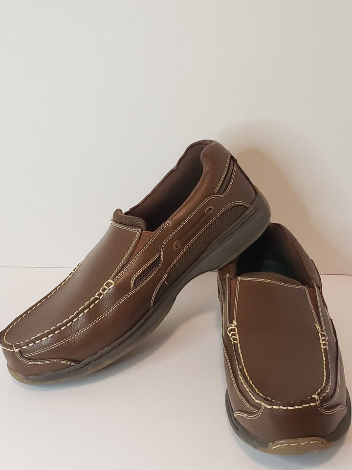 Dr. Scholl&#39;s Men&#39;s Loafers Brown Sz 13D Advanced Comfort Collection Brown - $29.04