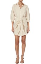 Cinq A Sept white/plaster striped seersucker dress size 6 - €203,93 EUR