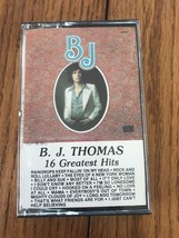 B. J. Thomas 16 Greatest Hits Cassette Ships N 24h - £16.23 GBP