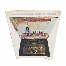 Crosby, Stills, Nash and Young 1971 Sheet Music Song Book DejaVu - £18.74 GBP