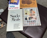 Lot Of 4 Unusual Cookbooks - $9.90