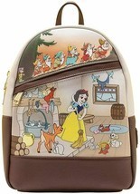 Disney - Snow White and the Seven Dwarfs Multi Scene Backpack by Loungefly - £63.81 GBP