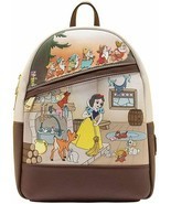 Disney - Snow White and the Seven Dwarfs Multi Scene Backpack by Loungefly - £64.83 GBP