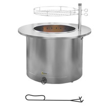 2-in-1 Smokeless Fire Pit, BBQ Grill, 25&quot; Portable Wood Burning Firepit - $9,578.69 MXN