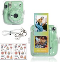 Fujifilm Instax Mini 11 Instant Film Camera Wogozan Clear Case With Upgr... - £28.63 GBP