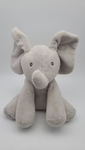 Baby Gund Flappy Peek-A-Boo Elephant Sings &#39;Do Your Ears Hang Low?&#39; TESTED  - £26.51 GBP