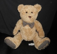 Barnes &amp; And Noble Barnsie Brown / Tan Baby Teddy Bear Stuffed Animal Plush Toy - £29.13 GBP