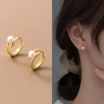 Dainty Leaf Studs Earrings For Women Small Double Leaves Gold Silver Earrings - £9.72 GBP