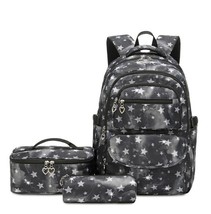 3 Pcs/Set School Backpack for Girls School Bags Children Waterproof Kids Bookbag - £57.20 GBP