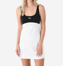 Lacoste X Bandier dual-color active dress in BLANC - size L - £68.80 GBP