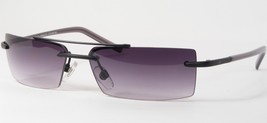 HUMPHREY&#39;S ESCHENBACH 470613 10 4537 Matte Black UNIQUE RARE RIMLESS SUN... - $64.34