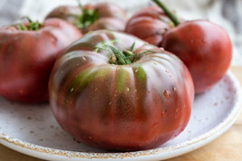 80 SEEDS BLACK KRIM TOMATO SOLANUM LYCOPERSICUM FAST PLANTING HEIRLOOM S... - $9.90