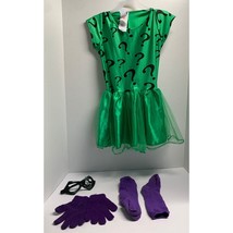 DC Comics Rubies Girls Size Medium M Riddler Costume Dress Up Accessories Hallow - £11.89 GBP