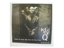 Isle of Q Poster Flat 2 sided Little Scene - $11.69