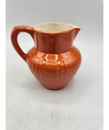 Red Wing Pottery Gypsy Trail Creamer Dinnerware Orange Pitcher - £13.78 GBP